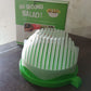Retail packaging for the Quickslice 60 Seconds Salad Cutter Bowl.