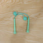 Live use of cordless skipping rope wrist ball exercise tool