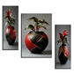 Stylish MDF floral art for living space