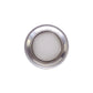 Side view of the anti-clog sink strainer, highlighting its compact and robust construction.