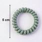 Soft Stretchable Telephone Wire Hair Bands Ð No Crease & Waterproof