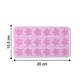reusable star-shaped ice cube mold for freezer use