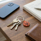 Basketball-shaped keychain set for kids and adults