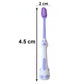 Child using kids cartoon spring frog toothbrush set