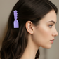 Fashionable mini tool shape hair clips worn as hair accessories