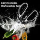 Retail packaging for the versatile  Multi-Function Kitchen Scissor.