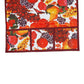 Durable PVC fridge top cover with a beautiful fruit design for appliance protection.