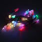 Warm white LED fairy lights on flexible wire for home decorative lighting
