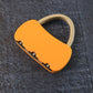 Resettable combination lock designed for luggage and gym bags