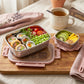Durable stainless steel lunch box for kids with main container