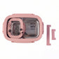 Lunch box set with snack container and spoon