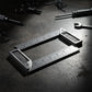 Heavy-duty metal try square ruler in use for woodworking projects requiring exact angles