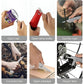 Mini folding pocket tool set made of stainless steel for durability