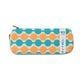 Portable colorful pencil pouch suited for school or travel