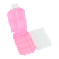 Medicine storage box with translucent lids to view contents