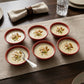 Plastic dinnerware set for indoor and outdoor dining
