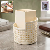 Apex Orbit revolving organizer stand with 360-degree rotation for versatile storage