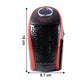 Remote control for 400W wall plug room heater with timer and speed buttons