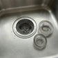 Drainage mesh strainer for sinks, made of durable stainless steel