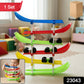 Multi-level racing track toy for children