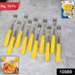 Large stainless steel big fork with rust-resistant finish