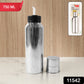 Side view of stainless steel oil pourer 750ml showing sleek design