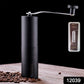 Side view of the Siplix portable manual coffee grinder, highlighting its sleek design.