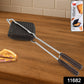 Detail of ribbed grill plates on Apex aluminium sandwich toaster for authentic grill marks