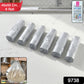 Close-up of 45x55 cm garbage bags roll set for home and office waste