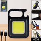 Compact LED keychain flashlight, ideal for daily carry.