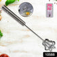 Durable kitchen tool with rust-resistant stainless steel whisk blades