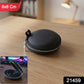Durable hard shell earphone case with zipper closure