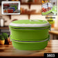 The Lunchie Bunchie insulated lunch box displayed with its product packaging.