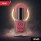 OG Beauty Mattify Pink Nail Paint brush applicator close-up with smooth application