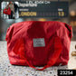 Compact red travel carry bag suitable for daily use and travel