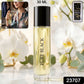 Perfume spray in use showcasing unisex floral citrus fragrance