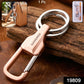 Keychain organizer attached to a belt loop