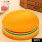 Stack of multicolor burger sticky notes next to a pen, ready for jotting down important memos.
