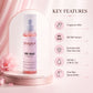 Elegant body spray bottle design