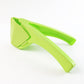 Easy press citrus juicer featuring ergonomic handle for comfort