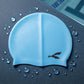 Durable stretchable silicone swim cap