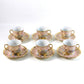 Premium quality tea cup and saucer set with smooth glazed finish