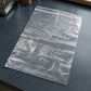 Resealable transparent zip lock bag ideal for food storage