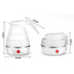 Portable collapsible water boiler, perfect for your next road trip.