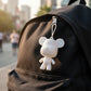 Stylish bear keychain for key holder and decoration