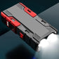 Phonixio Mini LED Flashlight used outdoors for camping, providing bright illumination.