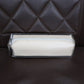 Travel-friendly PU leather pencil pouch, showcasing its lightweight and portable design.